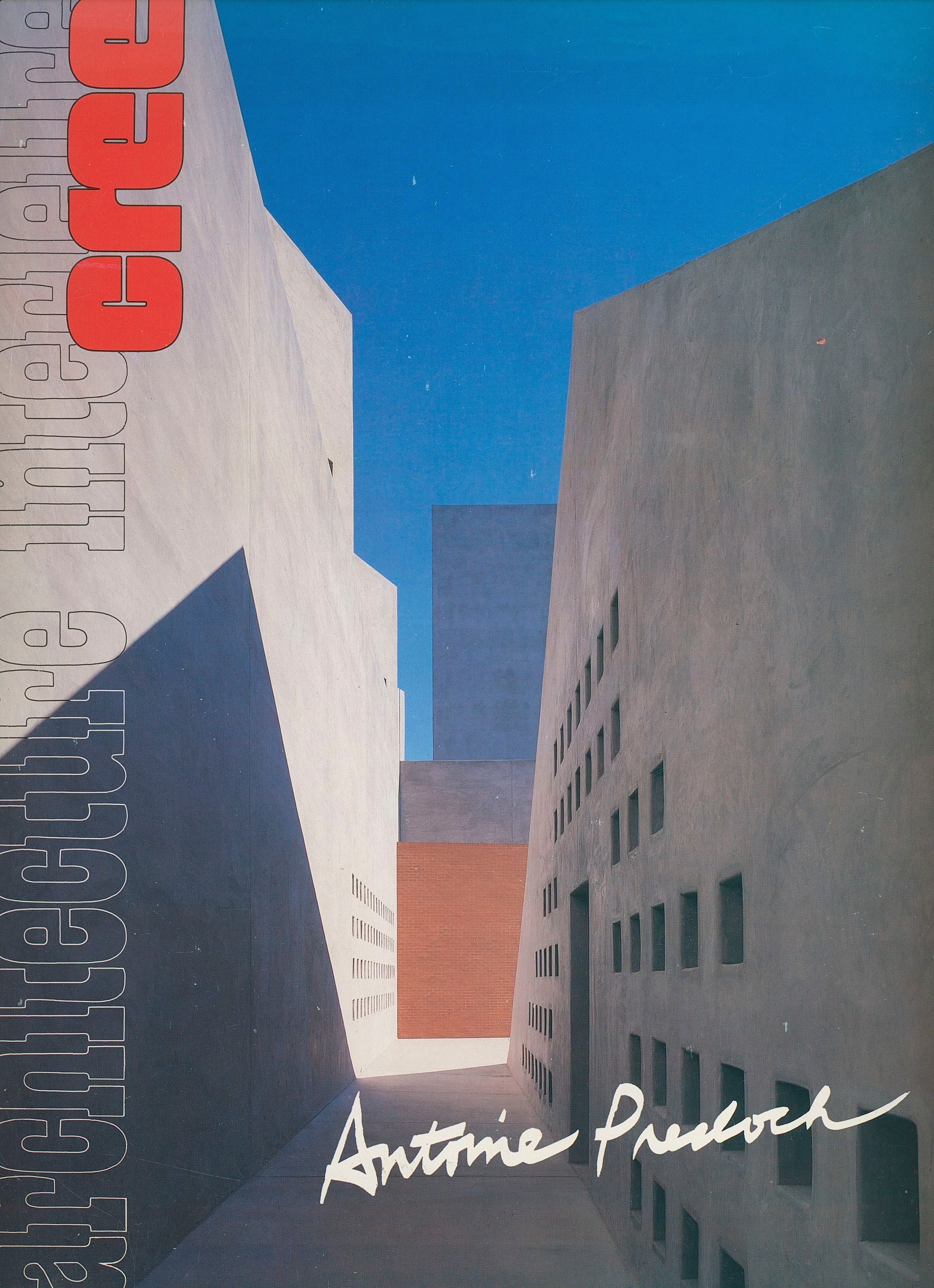 Reprint by the architect Antoine Predock of the portrait and Interview by Claudine Mulard, published by Archi Créé n° 233 (Dec1989/Jan1990)